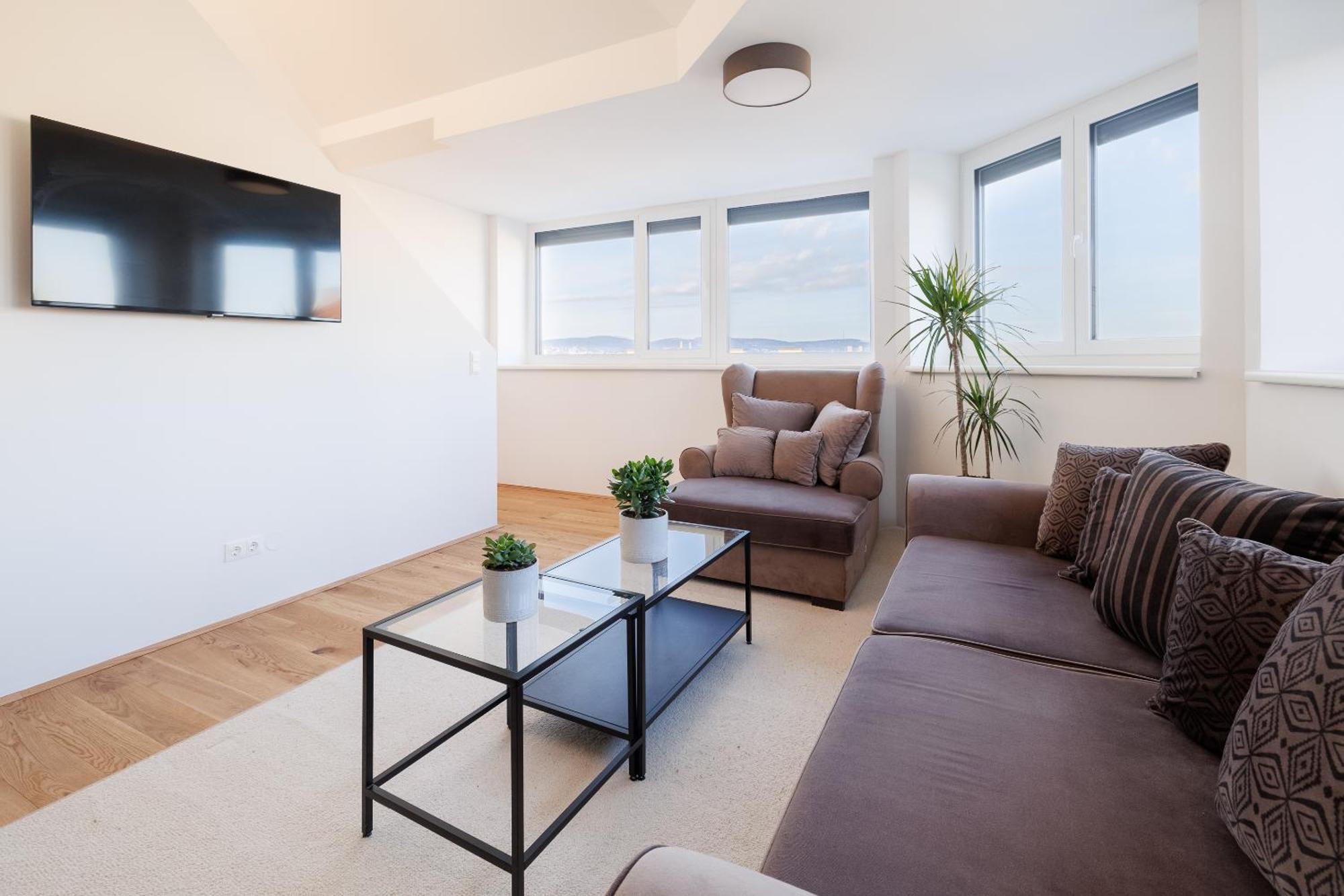Symphony Apartments 40 - Modern Loft With Terrace And Grill In Central Location Вена Экстерьер фото